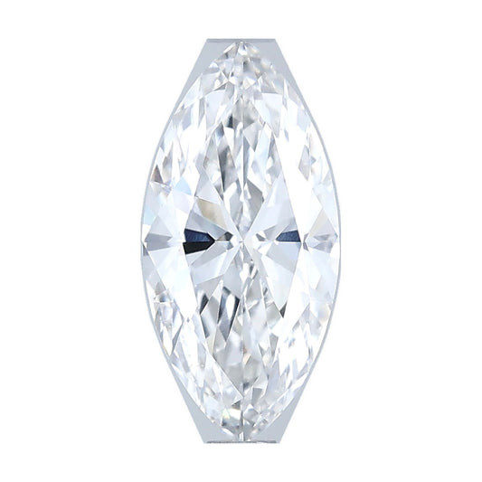 1.11 ct marquise lab-grown diamond, E color, VS1 clarity, IGI certified, still from its 360° video