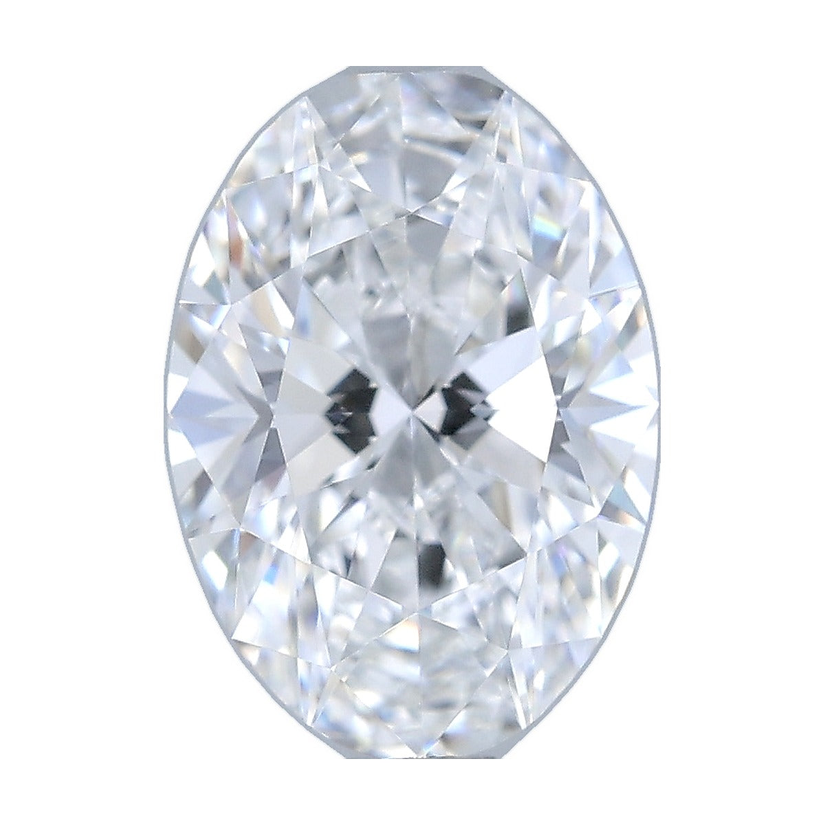 1.11 ct oval lab-grown diamond, D color, VS1 clarity, IGI certified, still from its 360° video