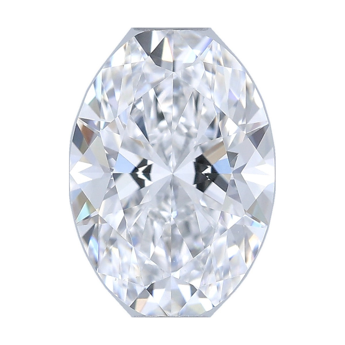 1.15 ct oval lab-grown diamond, D color, VS1 clarity, IGI certified, still from its 360° video