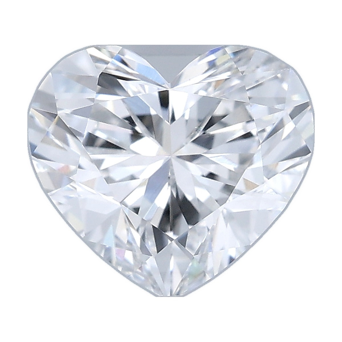 1.16 ct heart lab-grown diamond, D color, VVS2 clarity, IGI certified, still from its 360° video