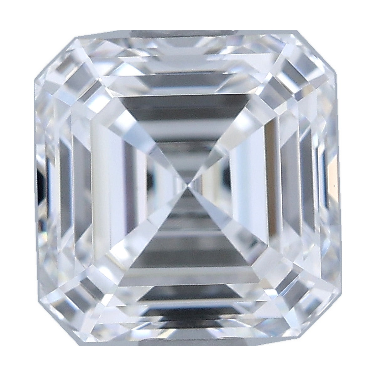 1.20 ct asscher lab-grown diamond, D color, VVS1 clarity, IGI certified, still from its 360° video