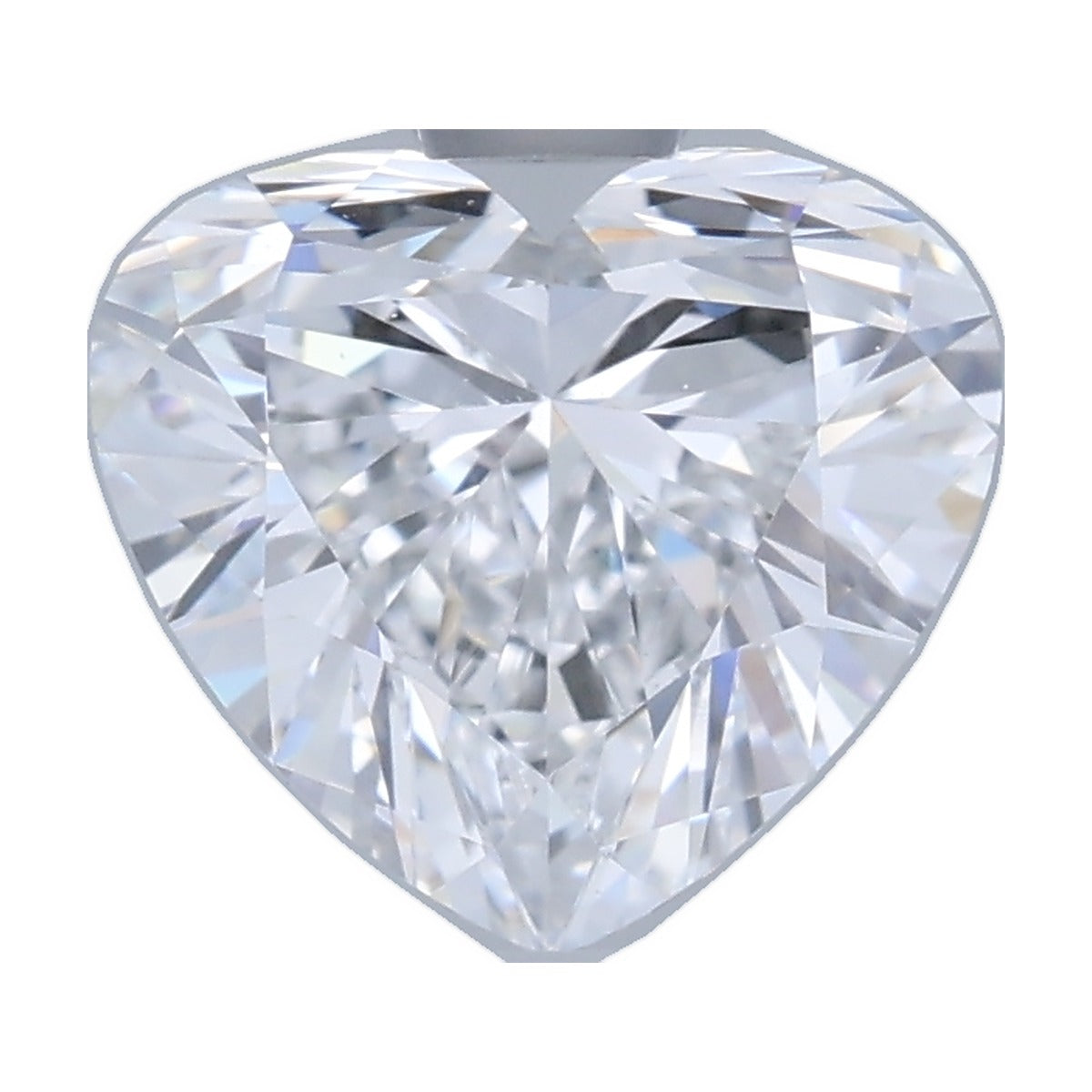 1.20 ct heart lab-grown diamond, D color, VS1 clarity, IGI certified, still from its 360° video