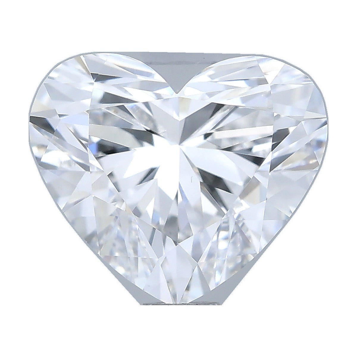 1.20 ct heart lab-grown diamond, D color, VS1 clarity, IGI certified, still from its 360° video