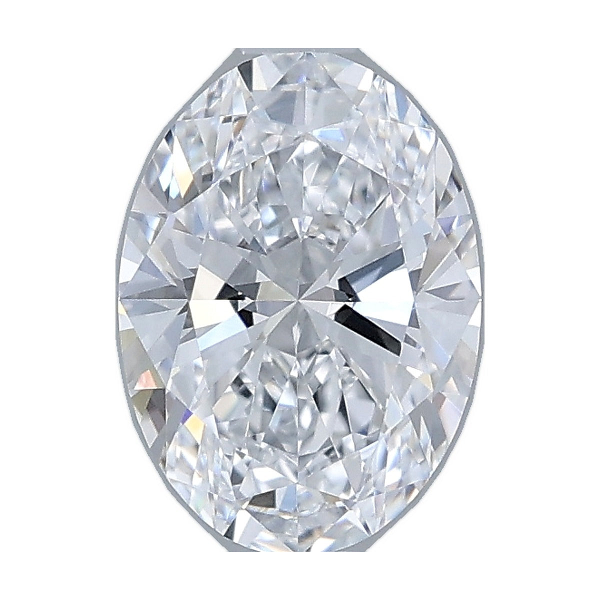 1.20 ct oval lab-grown diamond, D color, IF clarity, IGI certified, still from its 360° video