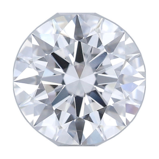 1.20 ct round lab-grown diamond, D color, VS2 clarity, GIA certified, still from its 360° video