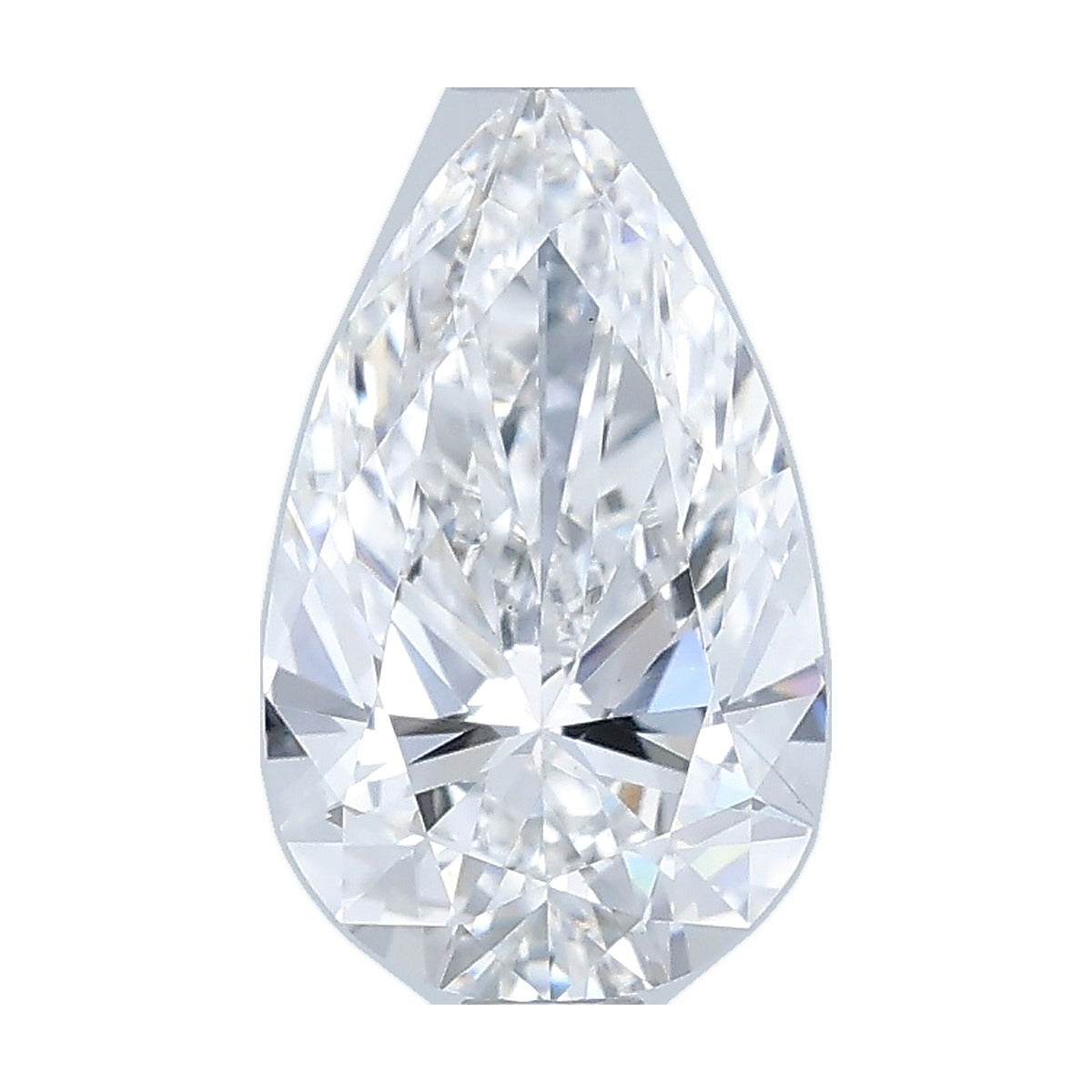 1.21 ct pear lab-grown diamond, D color, VS1 clarity, IGI certified, still from its 360° video