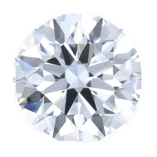 1.21 ct round lab-grown diamond, D color, VVS2 clarity, IGI certified, still from its 360° video