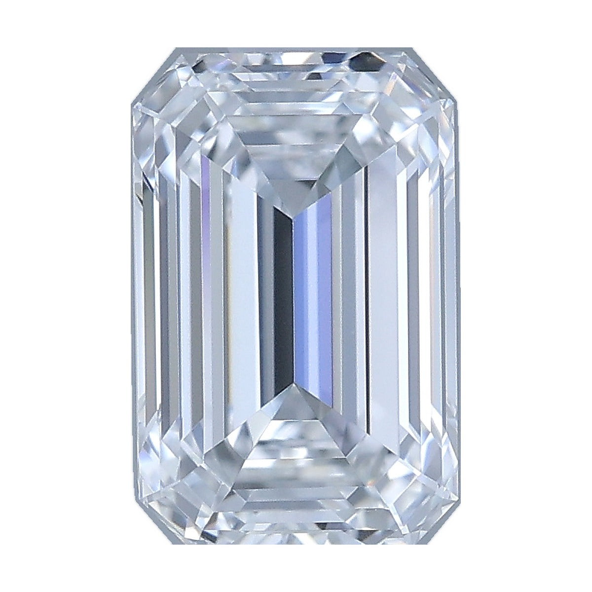 1.22 ct emerald lab-grown diamond, E color, VVS2 clarity, IGI certified, still from its 360° video