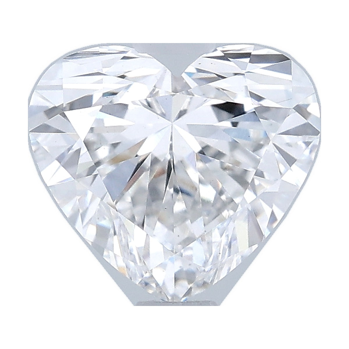 1.22 ct heart lab-grown diamond, E color, VS1 clarity, IGI certified, still from its 360° video