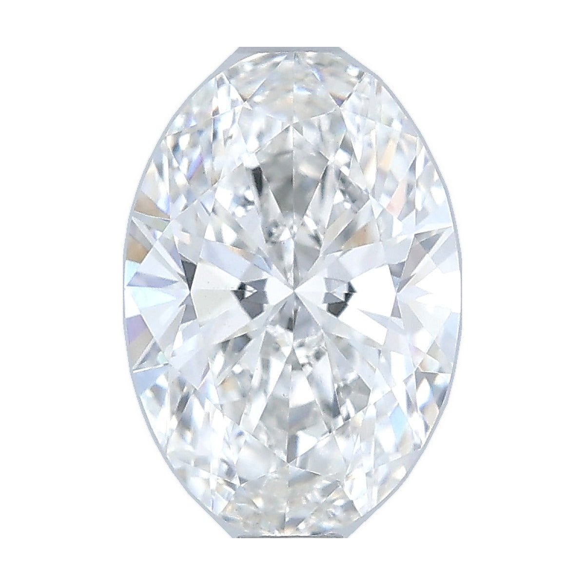1.22 ct oval lab-grown diamond, F color, VS1 clarity, IGI certified, still from its 360° video