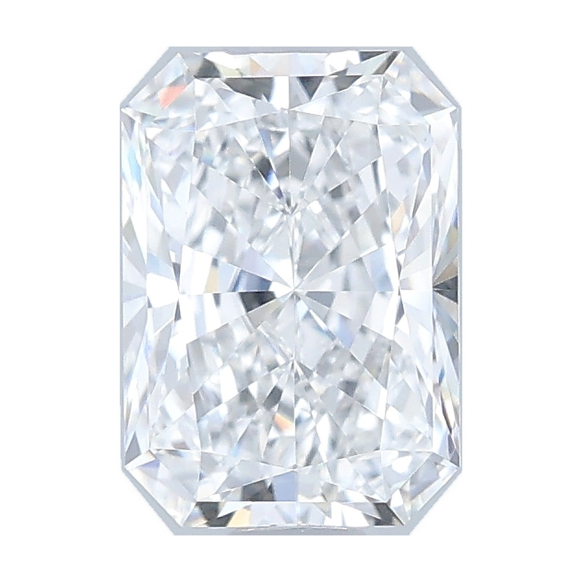 1.22 ct radiant lab-grown diamond, D color, VVS1 clarity, IGI certified, still from its 360° video