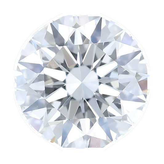 1.22 ct round lab-grown diamond, E color, VVS2 clarity, IGI certified, still from its 360° video