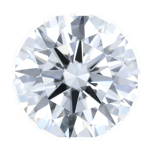 1.22 ct round lab-grown diamond, F color, VVS2 clarity, IGI certified, still from its 360° video