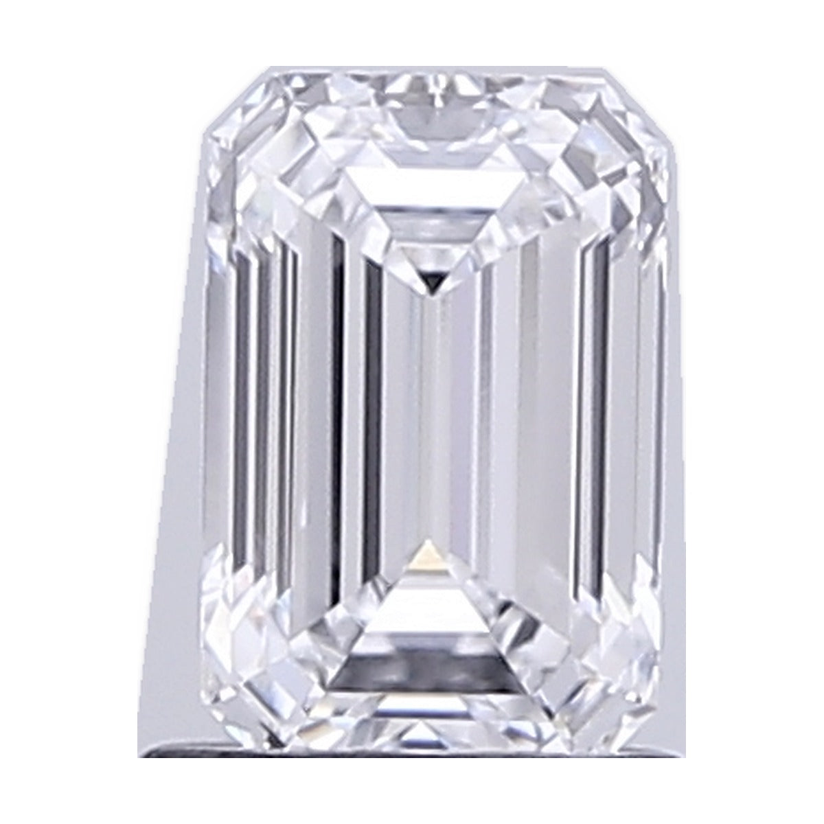 1.24 ct emerald lab-grown diamond, D color, IF clarity, IGI certified, still from its 360° video