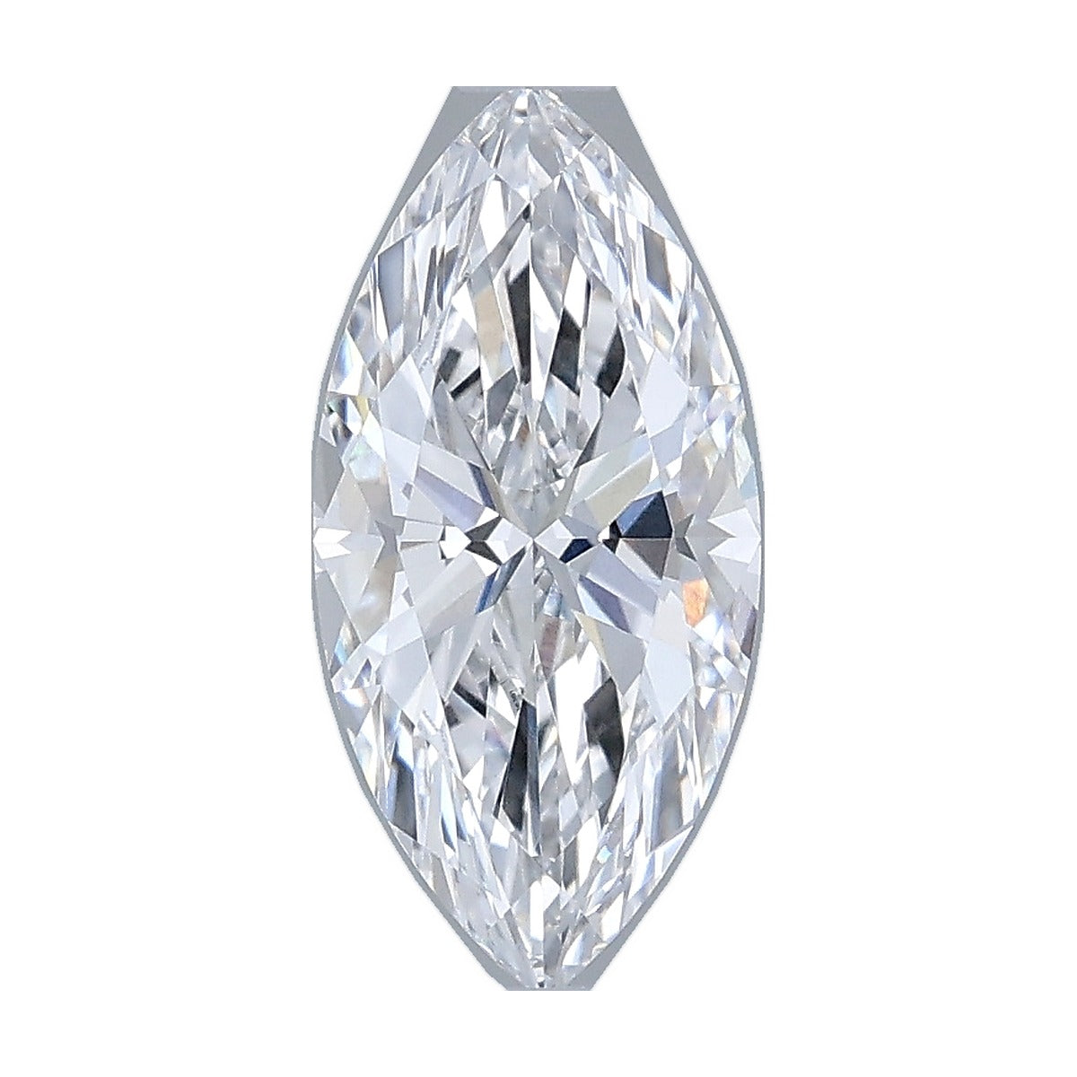 1.24 ct marquise lab-grown diamond, D color, VVS1 clarity, IGI certified, still from its 360° video