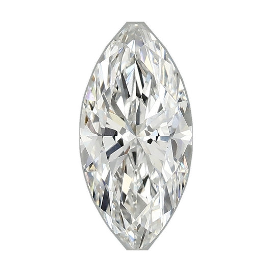 1.24 ct marquise lab-grown diamond, F color, VS1 clarity, IGI certified, still from its 360° video
