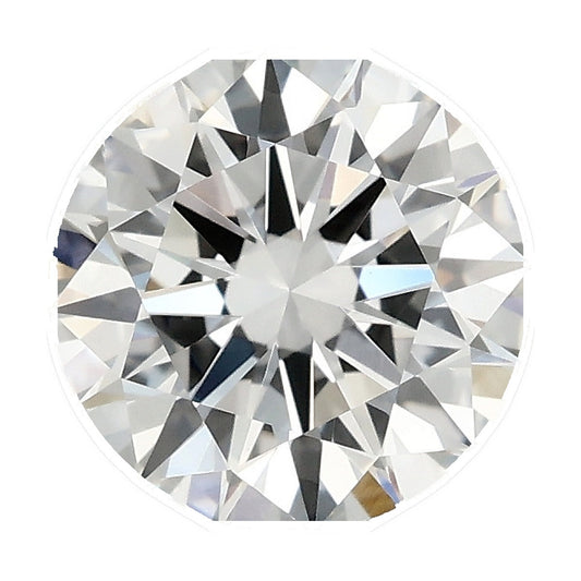 1.25 ct round lab-grown diamond, E color, VVS2 clarity, IGI certified, still from its 360° video