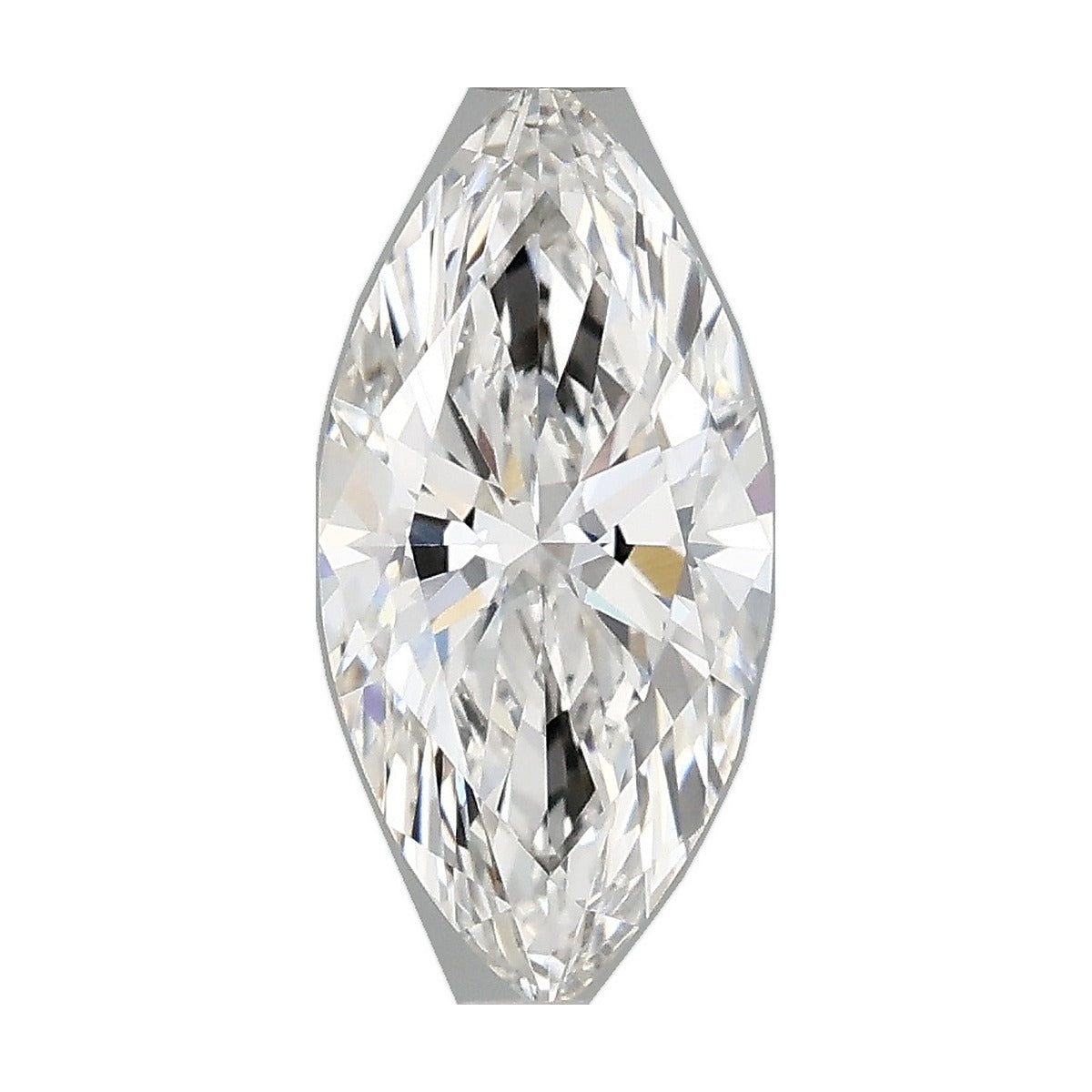1.26 ct marquise lab-grown diamond, F color, VVS2 clarity, IGI certified, still from its 360° video