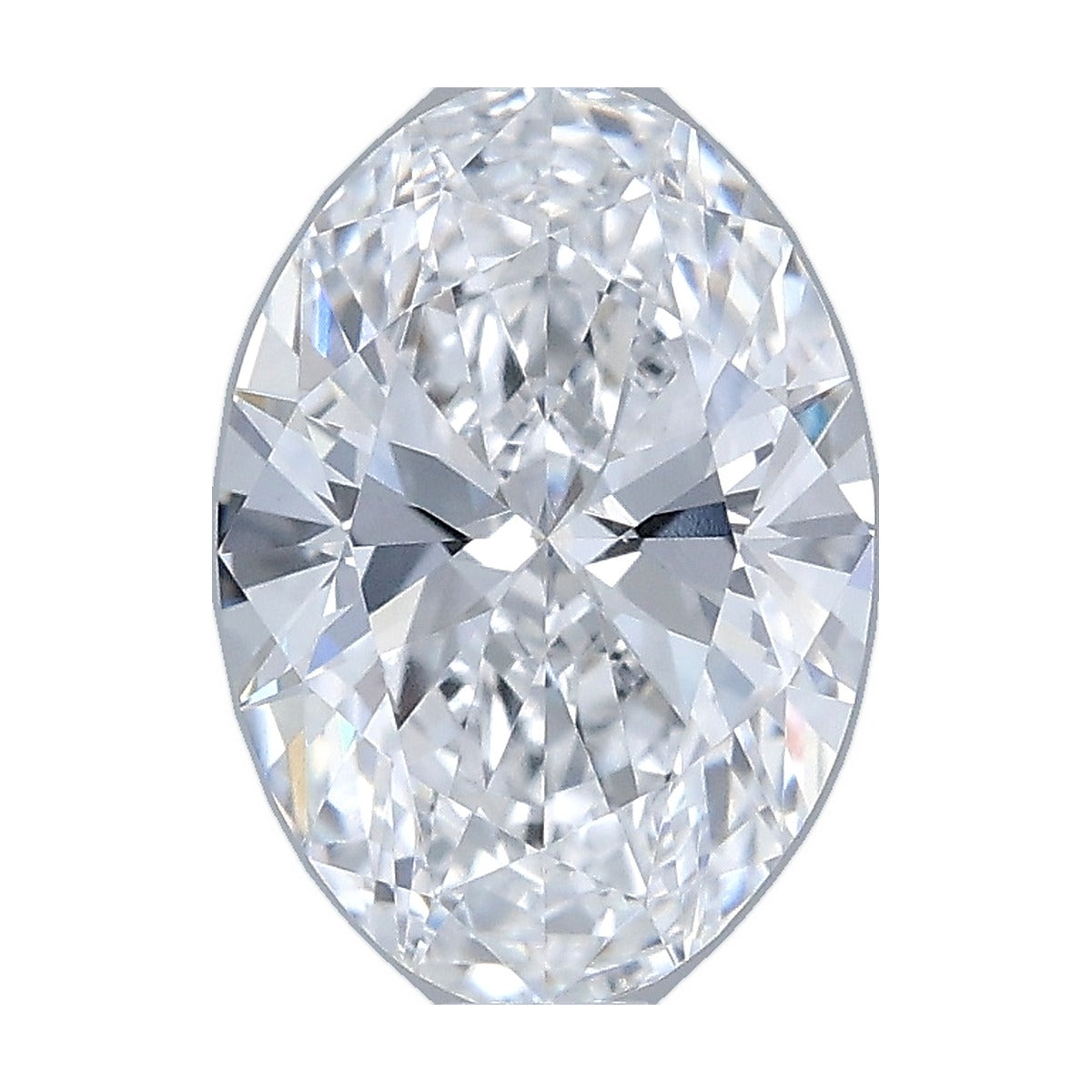 1.26 ct oval lab-grown diamond, D color, VVS1 clarity, IGI certified, still from its 360° video