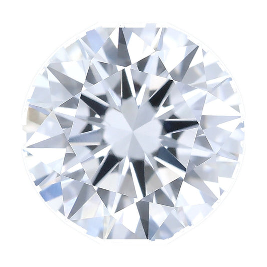 1.26 ct round lab-grown diamond, D color, VVS2 clarity, IGI certified, still from its 360° video