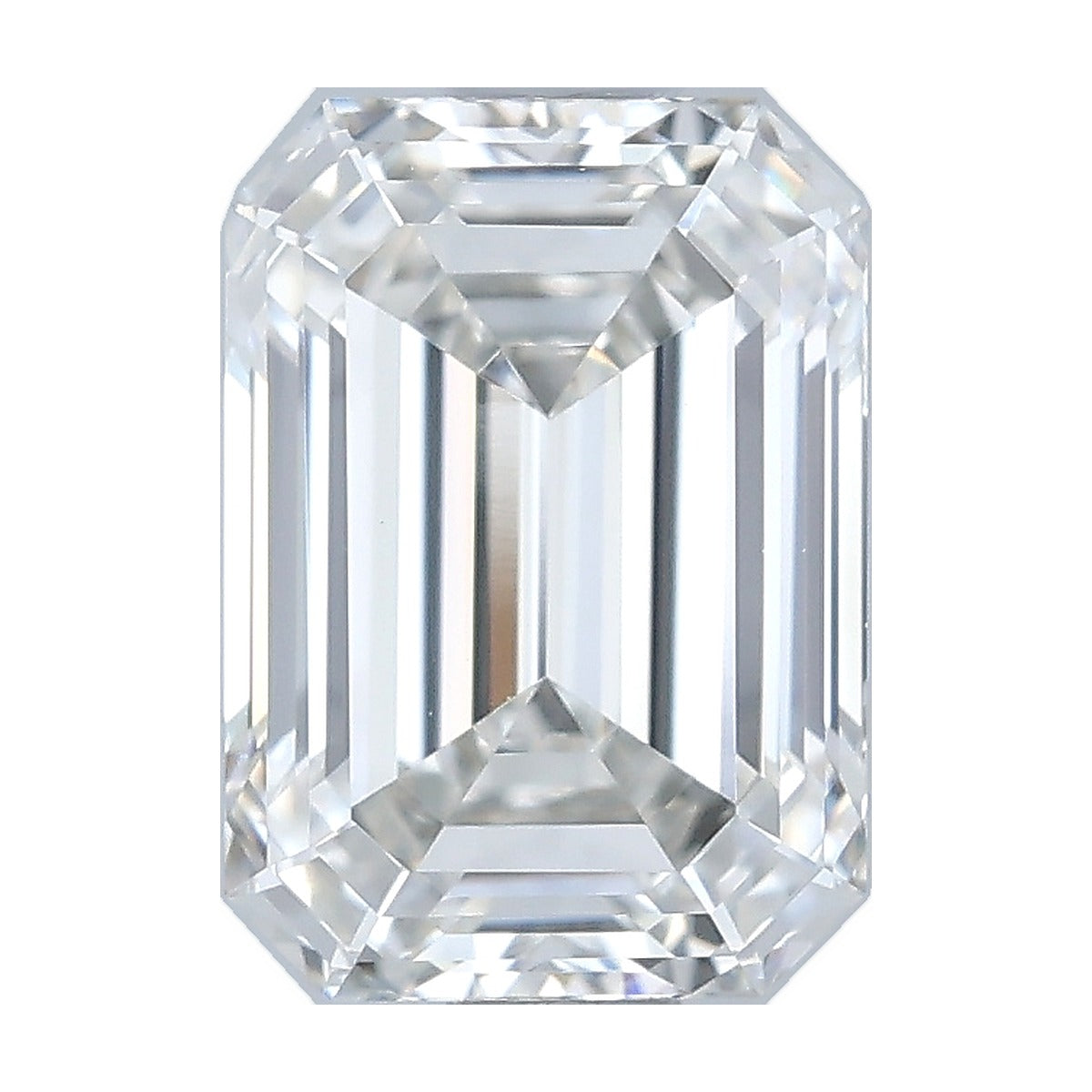 1.27 ct emerald lab-grown diamond, G color, VVS2 clarity, IGI certified, still from its 360° video