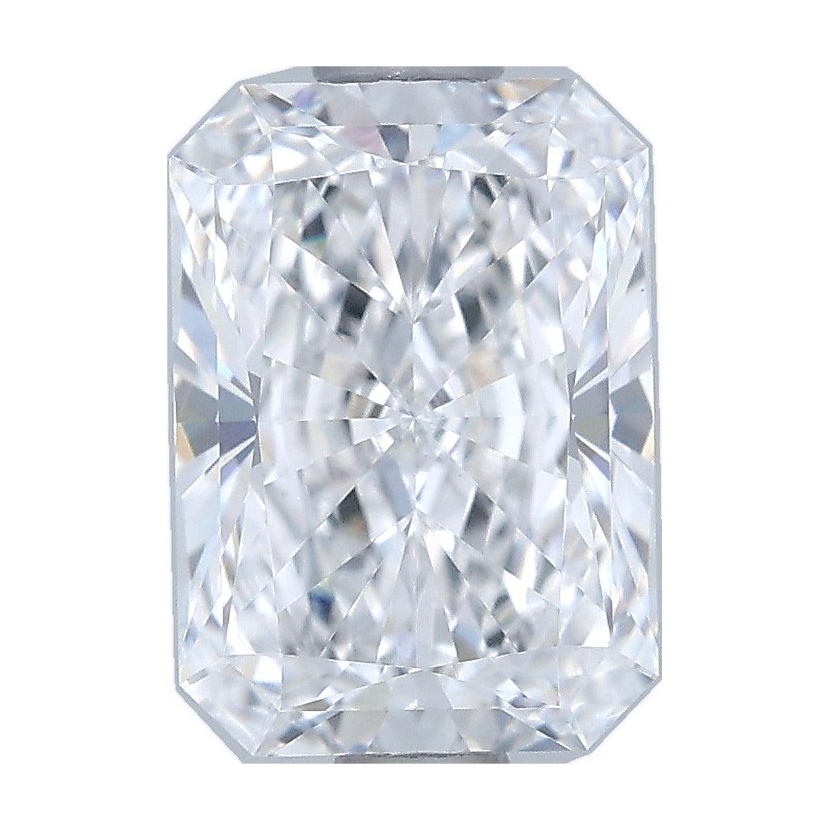 1.27 ct radiant lab-grown diamond, D color, VVS2 clarity, GIA certified, still from its 360° video