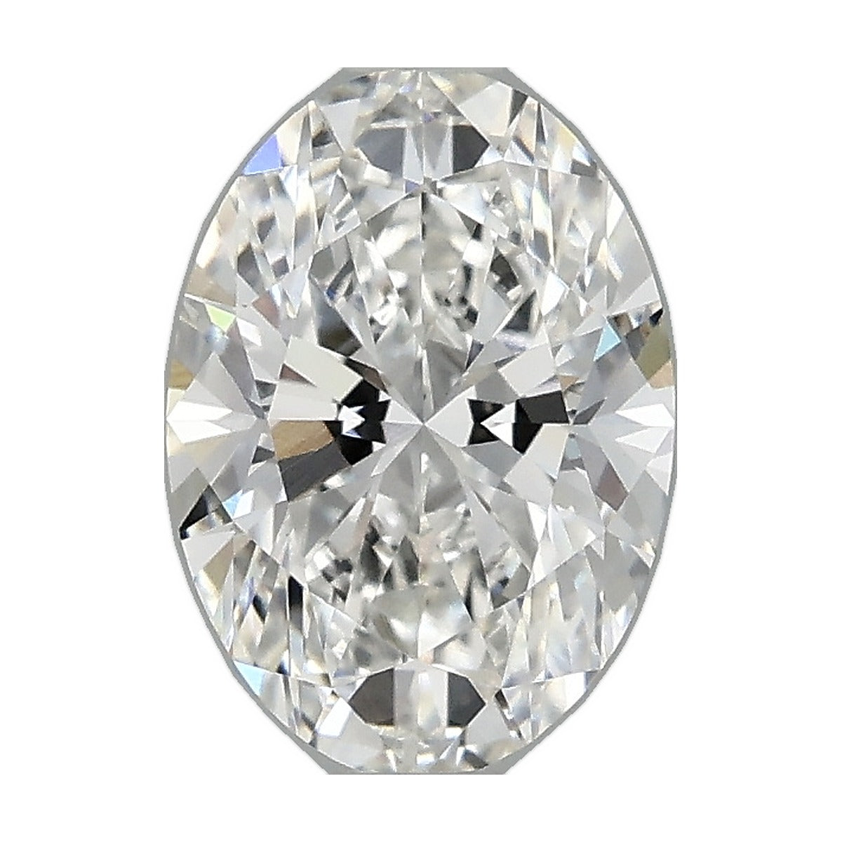 1.28 ct oval lab-grown diamond, F color, VS1 clarity, IGI certified, still from its 360° video