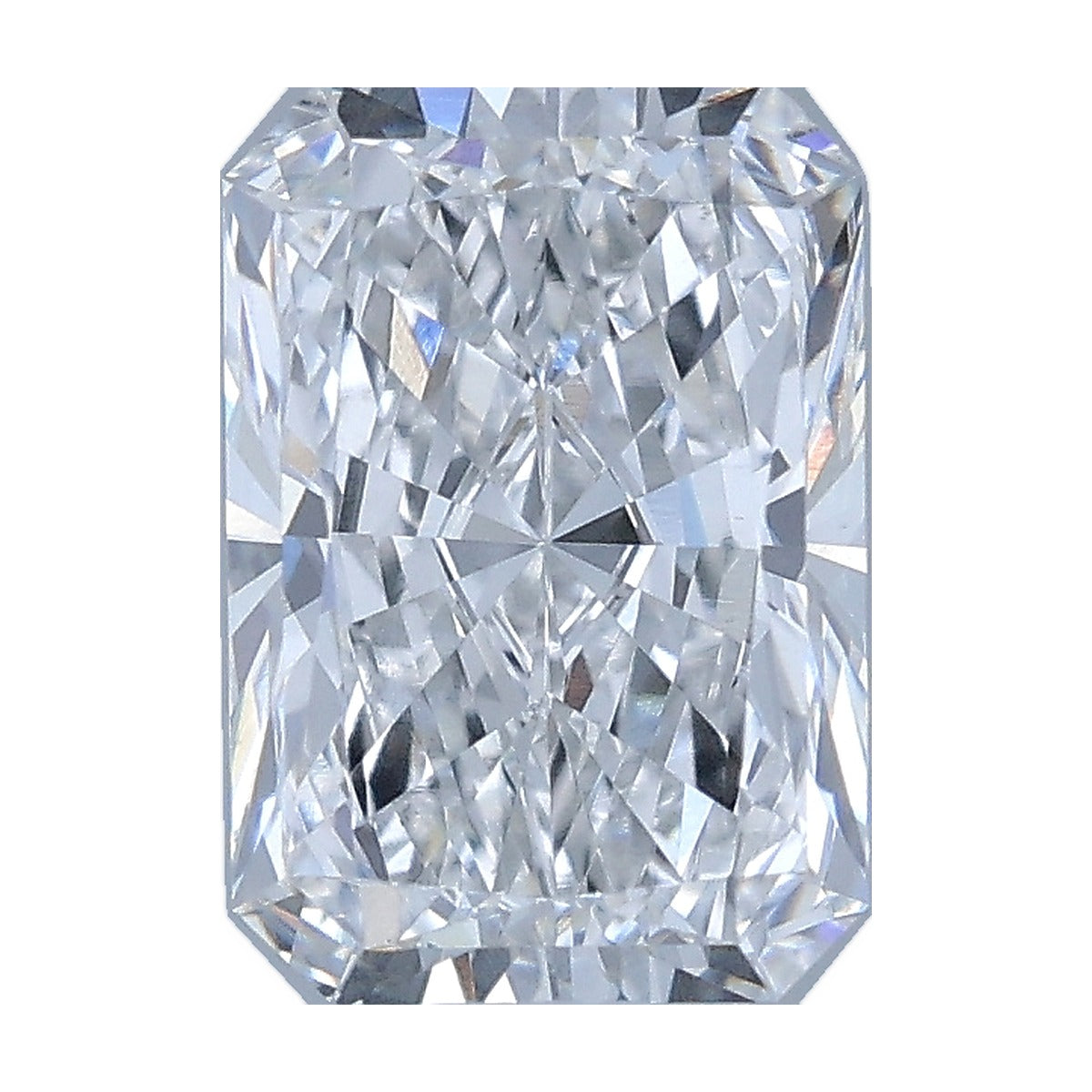 1.28 ct radiant lab-grown diamond, F color, VS1 clarity, IGI certified, still from its 360° video