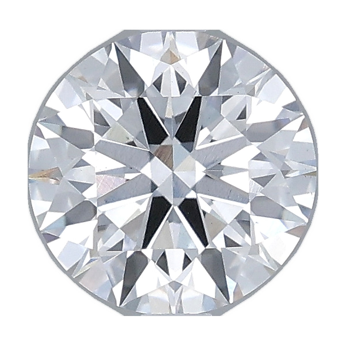 1.28 ct round lab-grown diamond, E color, VS1 clarity, IGI certified, still from its 360° video