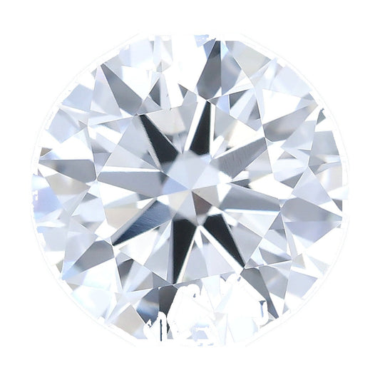 1.33 ct round lab-grown diamond, E color, VVS2 clarity, IGI certified, still from its 360° video