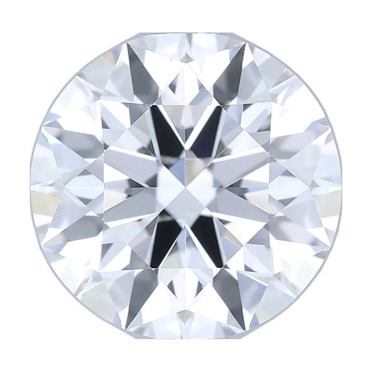 1.35 ct round lab-grown diamond, D color, VVS1 clarity, IGI certified, still from its 360° video