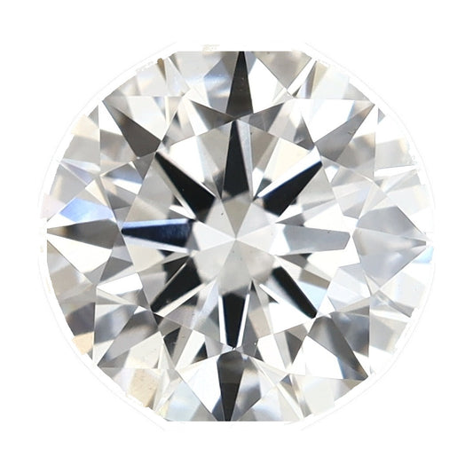 1.35 ct round lab-grown diamond, E color, VS1 clarity, IGI certified, still from its 360° video