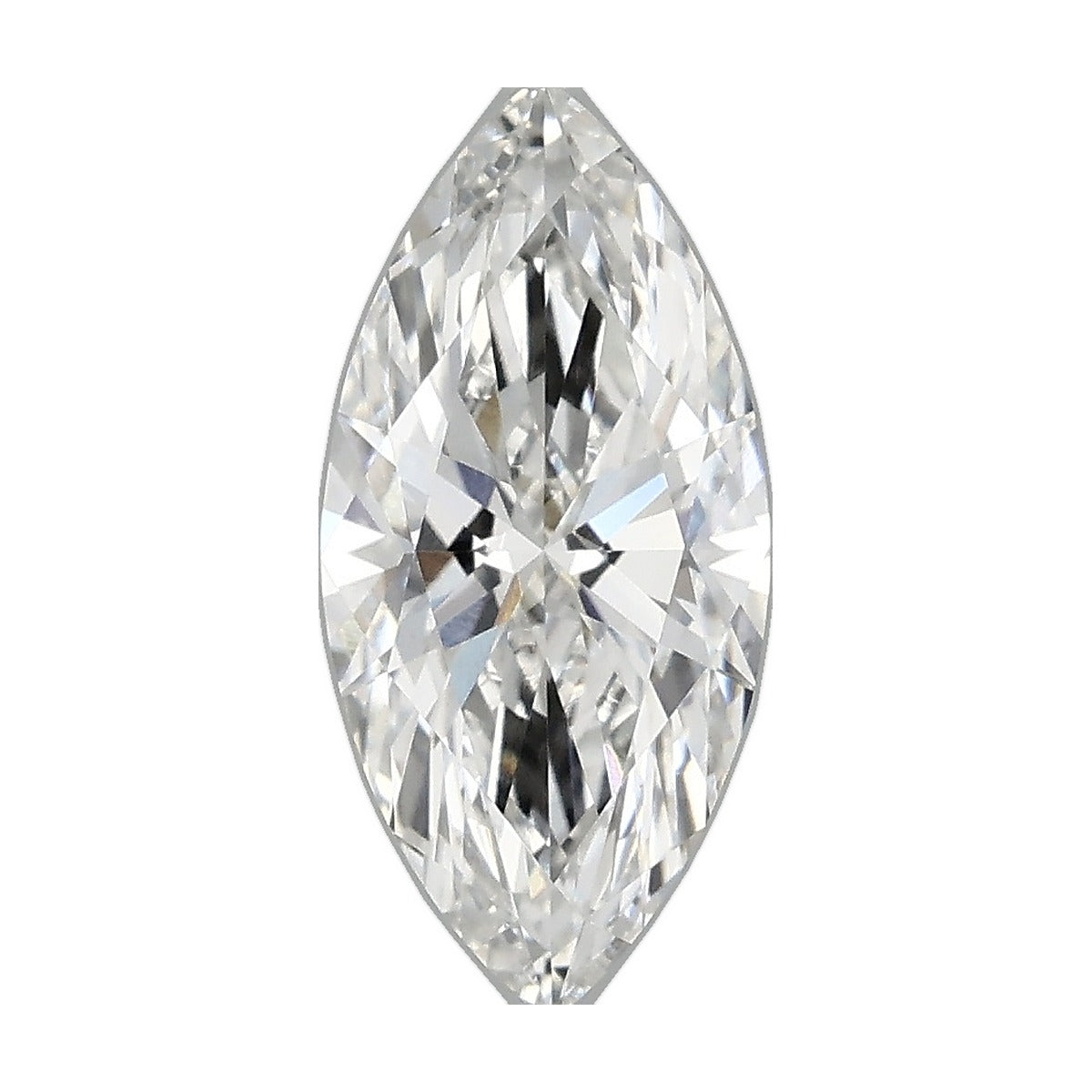 1.36 ct marquise lab-grown diamond, F color, VS1 clarity, IGI certified, still from its 360° video