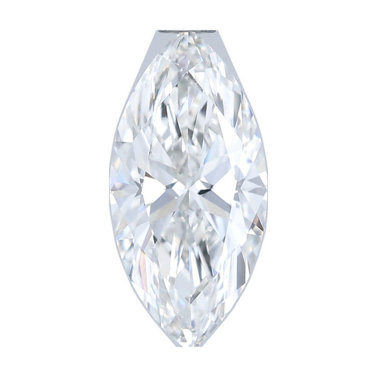 1.36 ct marquise lab-grown diamond, F color, VS1 clarity, IGI certified, still from its 360° video