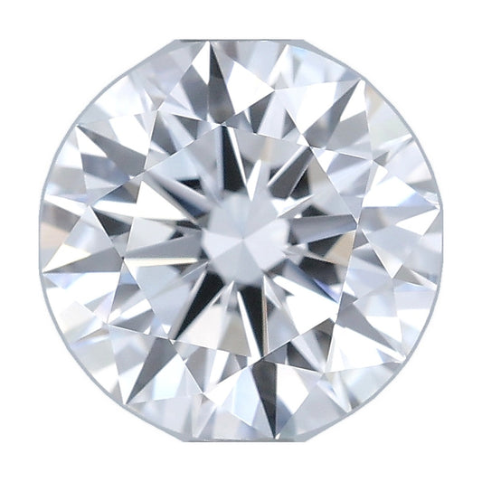 1.36 ct round lab-grown diamond, D color, VVS2 clarity, GIA certified, still from its 360° video