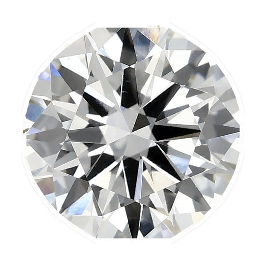 1.37 ct round lab-grown diamond, F color, VVS2 clarity, IGI certified, still from its 360° video