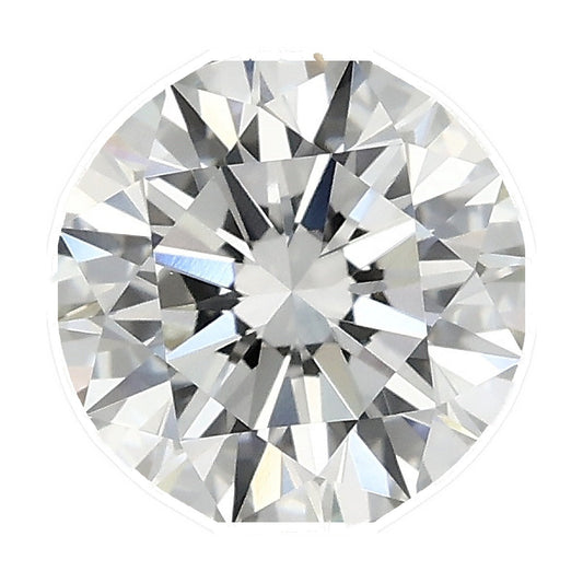 1.38 ct round lab-grown diamond, F color, VVS1 clarity, IGI certified, still from its 360° video