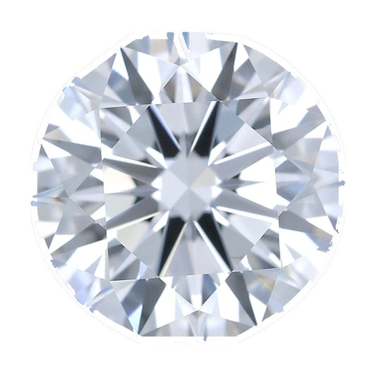 1.41 ct round lab-grown diamond, E color, VS1 clarity, IGI certified, still from its 360° video