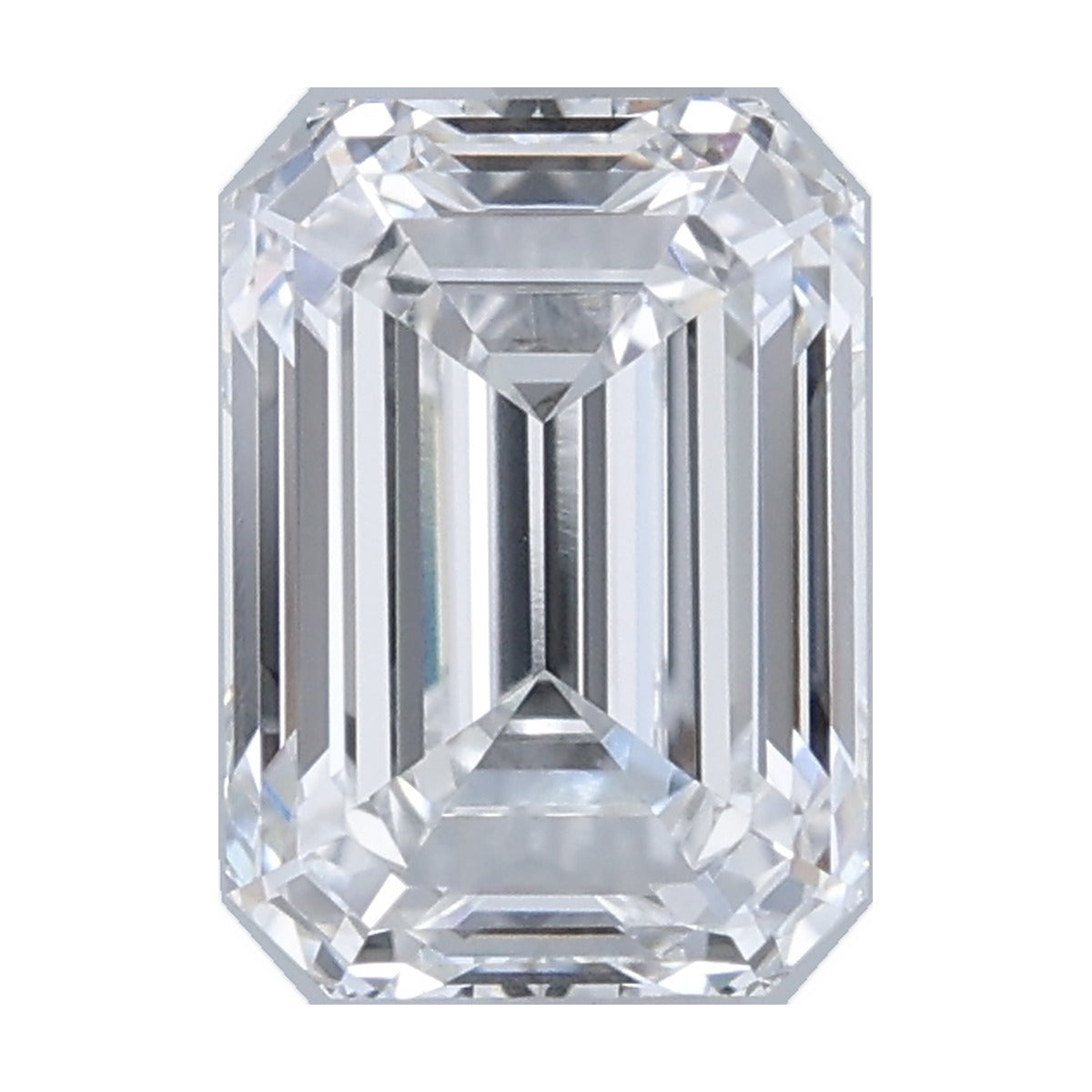 1.43 ct emerald lab-grown diamond, D color, VVS1 clarity, IGI certified, still from its 360° video