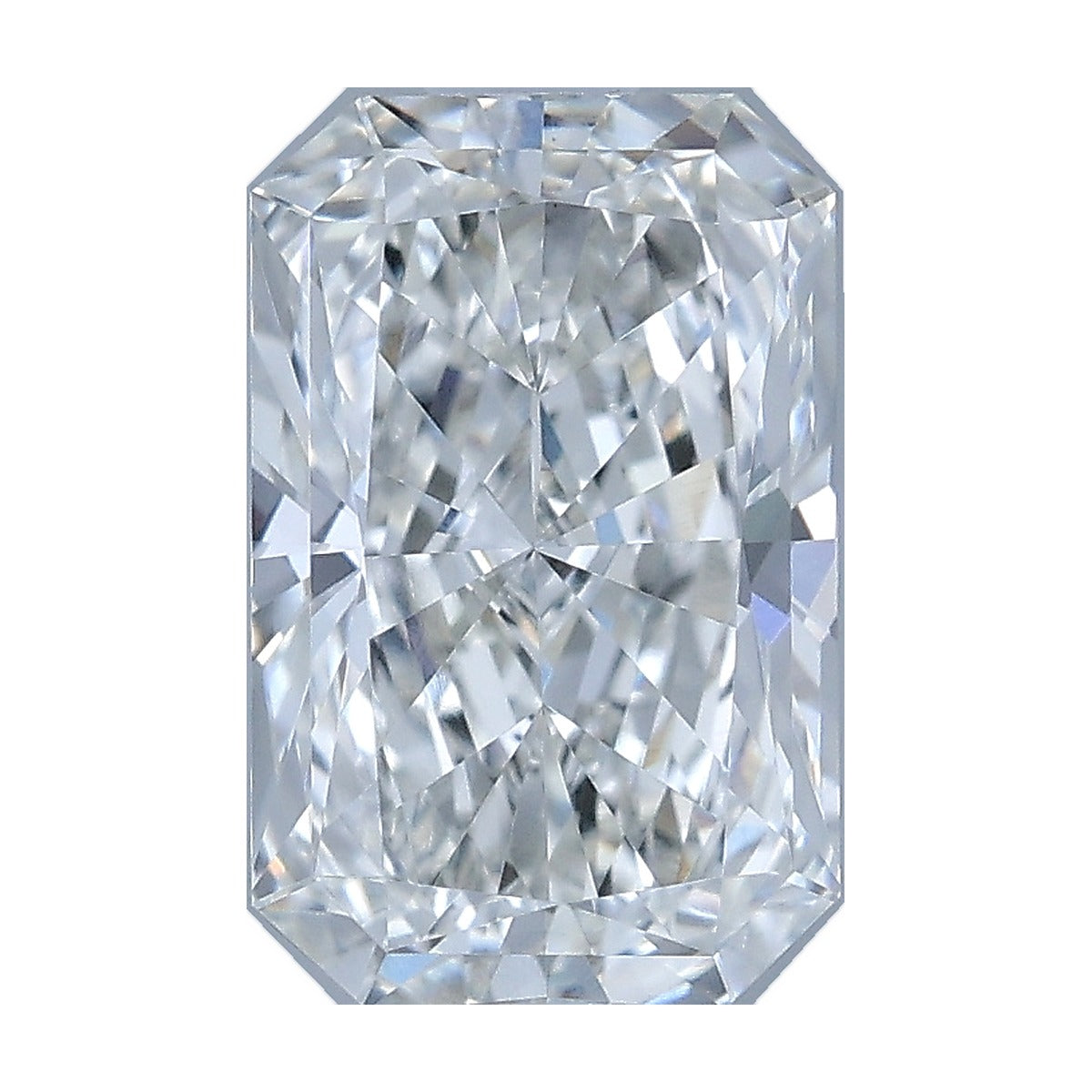1.43 ct radiant lab-grown diamond, G color, VS1 clarity, IGI certified, still from its 360° video