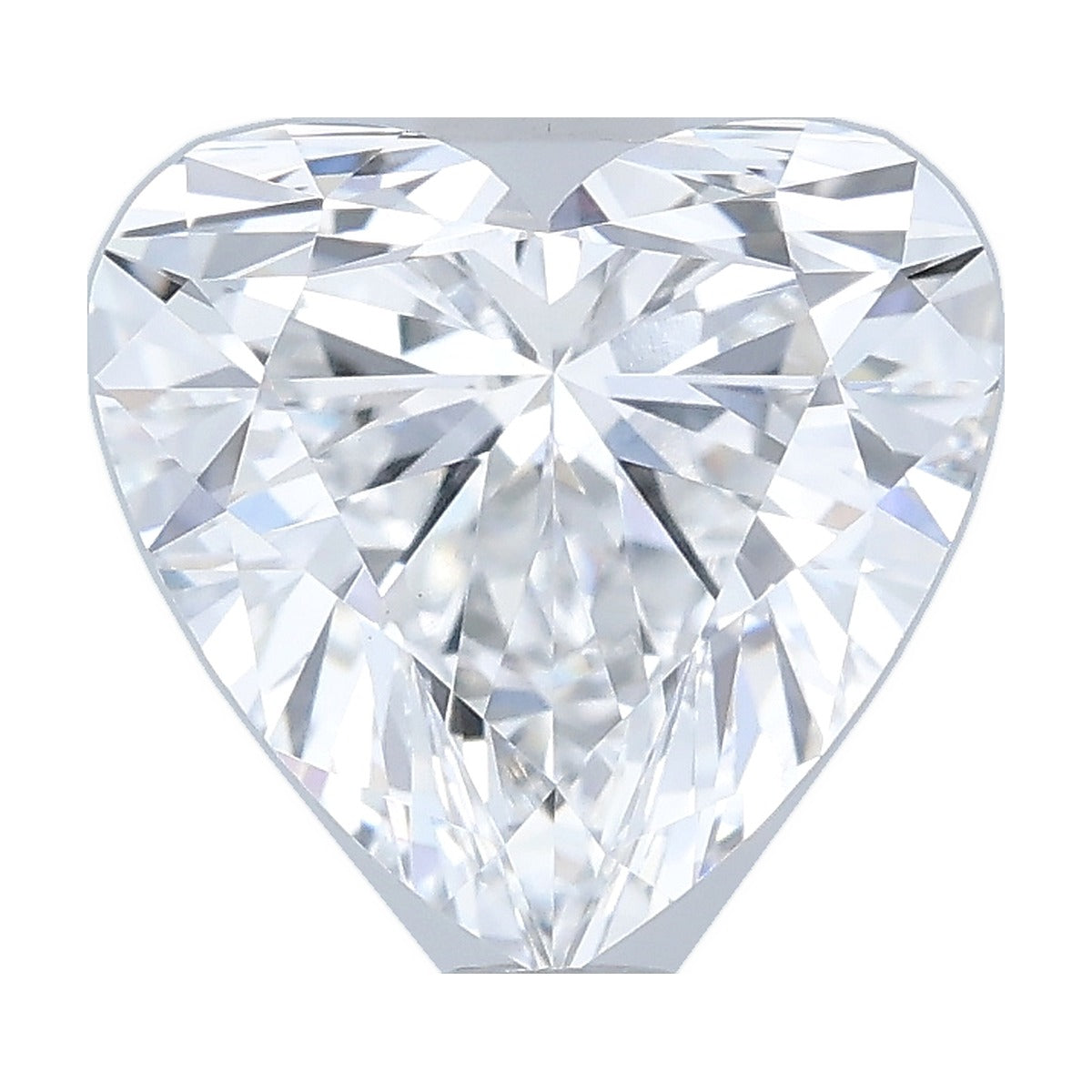 1.44 ct heart lab-grown diamond, D color, VVS2 clarity, IGI certified, still from its 360° video