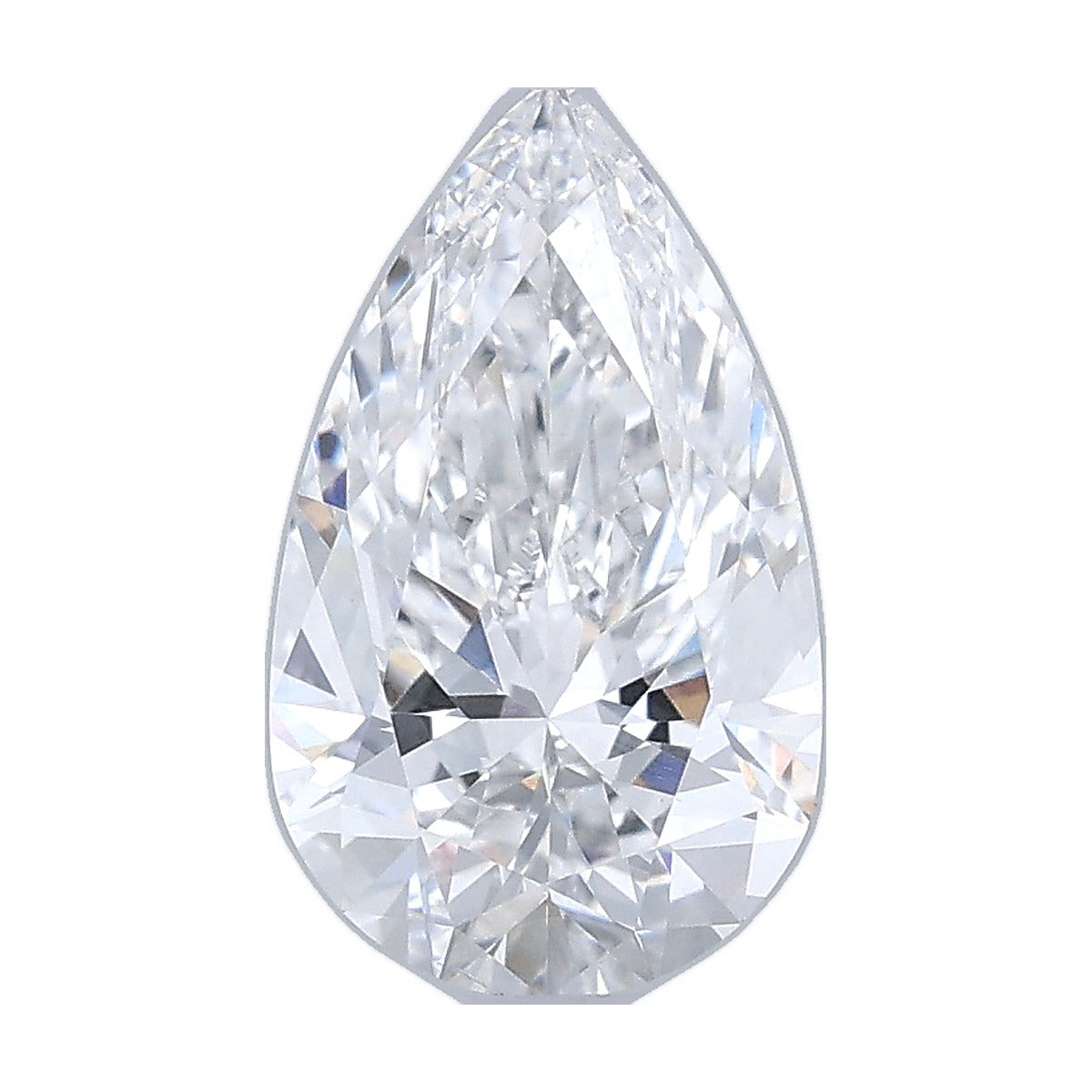 1.44 ct pear lab-grown diamond, D color, VS1 clarity, IGI certified, still from its 360° video