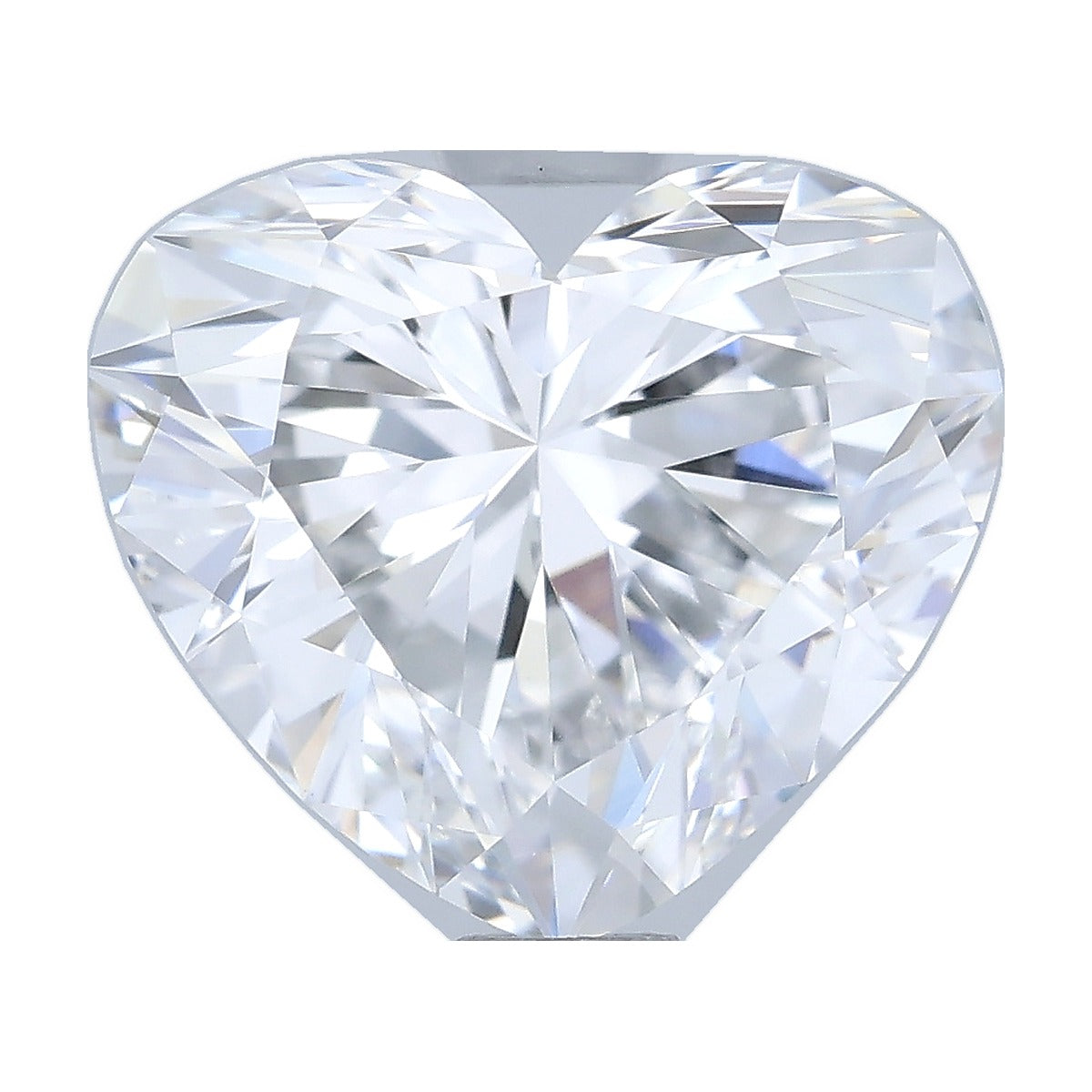 1.45 ct heart lab-grown diamond, D color, VVS2 clarity, IGI certified, still from its 360° video