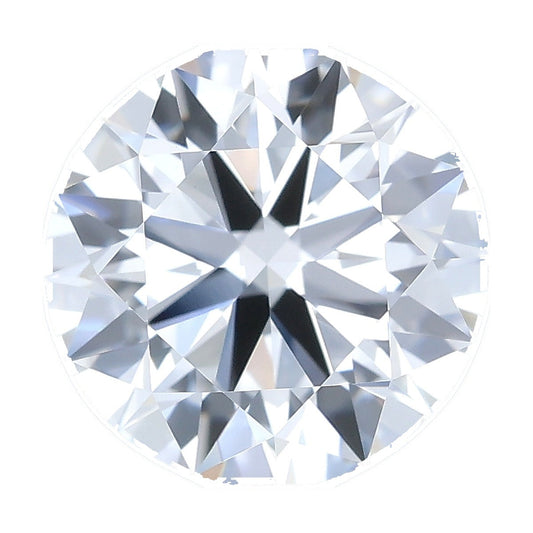 1.46 ct round lab-grown diamond, E color, VVS2 clarity, IGI certified, still from its 360° video
