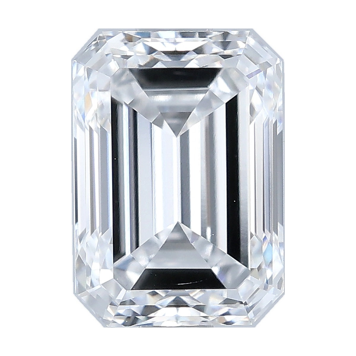 1.47 ct emerald lab-grown diamond, D color, VVS2 clarity, IGI certified, still from its 360° video