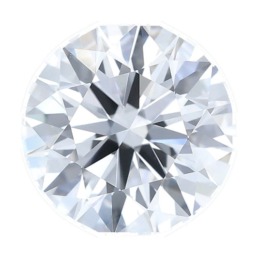 1.49 ct round lab-grown diamond, D color, VVS2 clarity, IGI certified, still from its 360° video