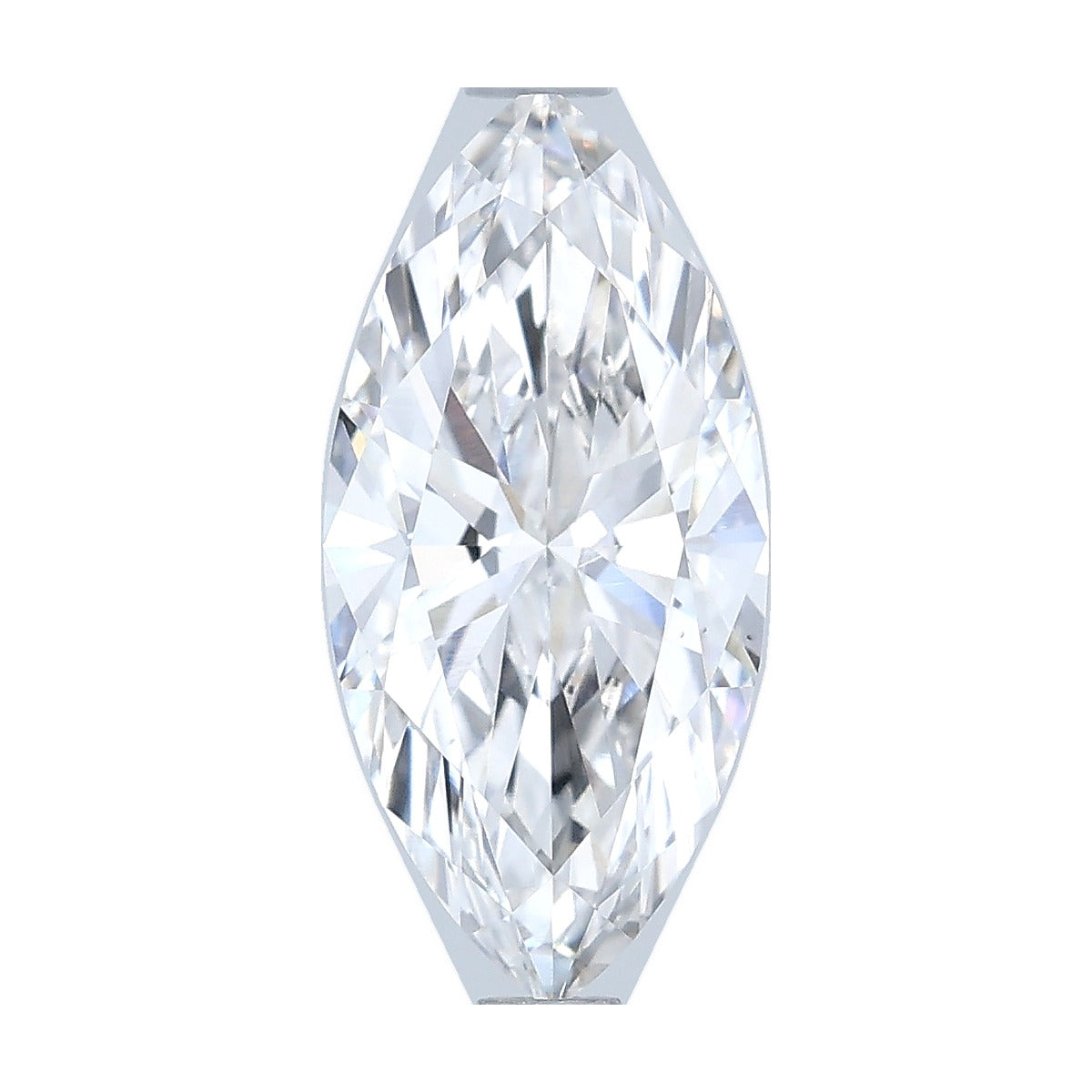 1.50 ct marquise lab-grown diamond, E color, VS1 clarity, IGI certified, still from its 360° video
