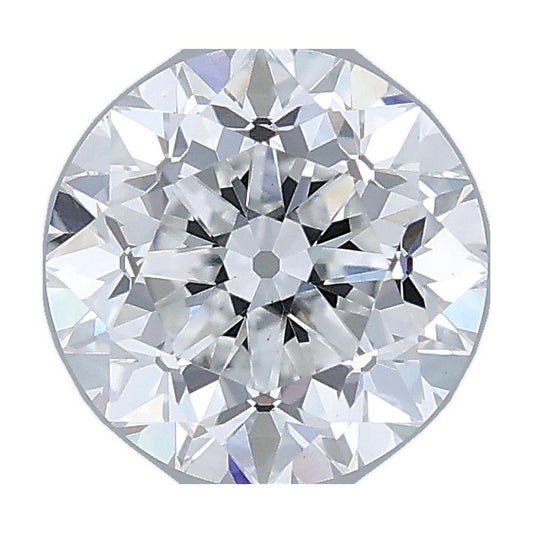 1.50 ct old european round lab-grown diamond, E color, VS1 clarity, IGI certified, still from its 360° video
