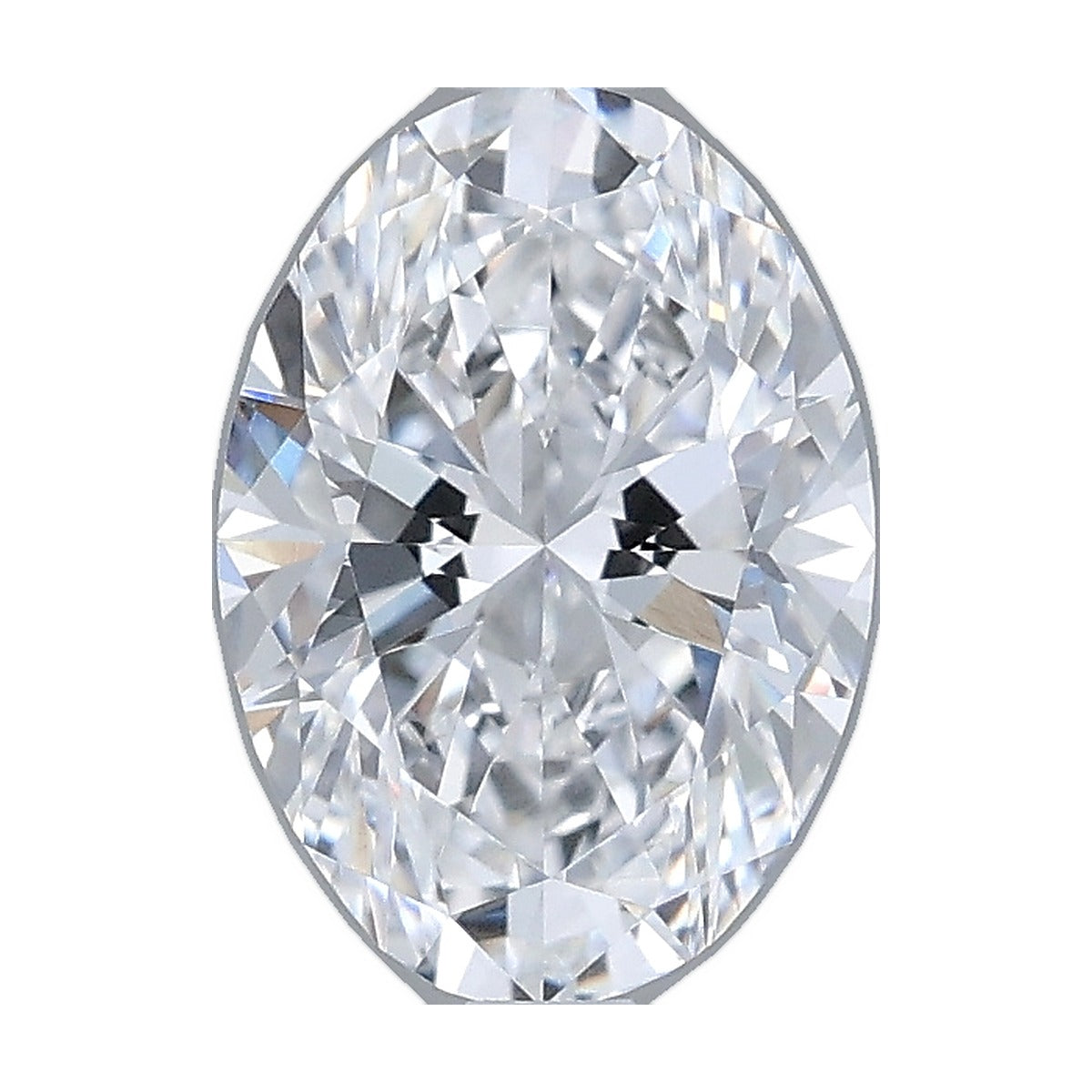 1.50 ct oval lab-grown diamond, D color, VVS1 clarity, IGI certified, still from its 360° video