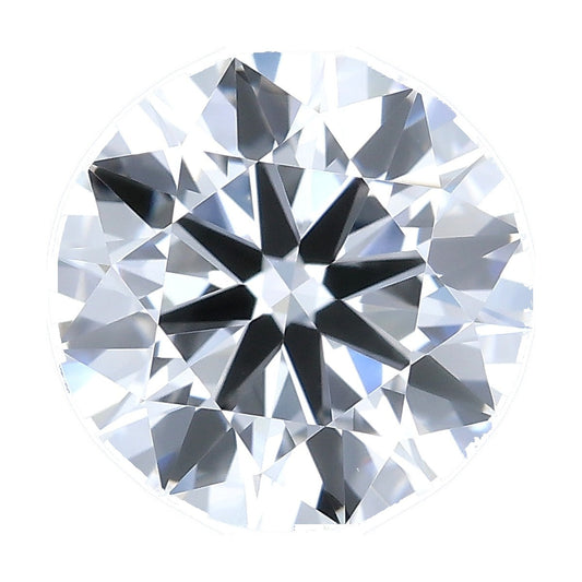 1.50 ct round lab-grown diamond, E color, VS2 clarity, IGI certified, still from its 360° video